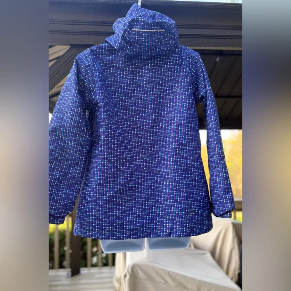 COLUMBIA GIRLS INTERCHANGE purple/white/blue Jacket, Size: L (14-16)